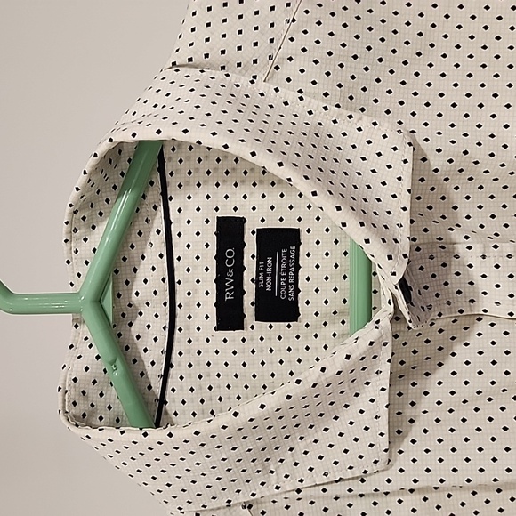 RW&CO Slim Fit Dress Shirt, M - Picture 4 of 4